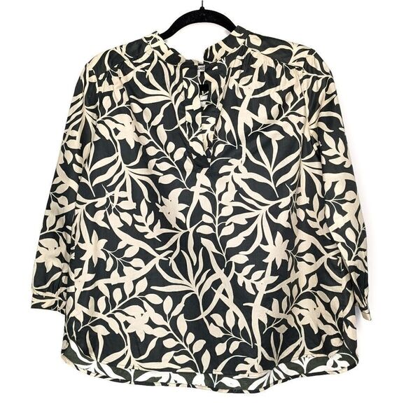 Tucker The Jane Top Forest Figi Floral in Light Weight Cotton - Picture 2 of 9